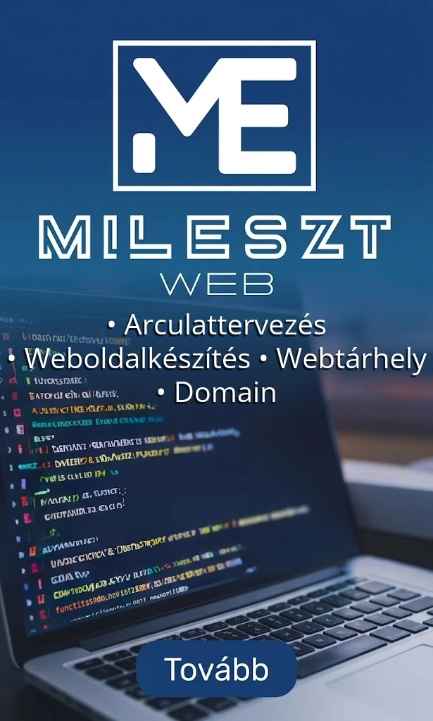 MilEszt Web | Professzionális weboldalkészítés, arculattervezés, tárhely és domain szolgáltatások.